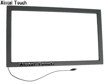Nekilnojamojo 10 taškų individualų kelių IR liesti ekrano su aktyvaus aspektą 1220mmX650mm, infraraudonųjų spindulių sensoriniu ekranu, IR liesti rėmelį