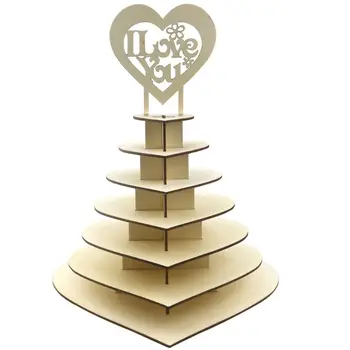 Individualiems Poreikiams Pritaikytos Ferrero Rocher, Aš Tave Myliu, Širdies Piramidės Vestuvių Šokolado Desertas, Saldainiai Stendas