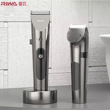 Naujas Xiaomi RIWA Plaukų Clipper Asmens Elektrinės Žoliapjovės Įkrovimo Stipri Galia Plieno Pjovimo Galva Su LED Ekraną galima Skalbti