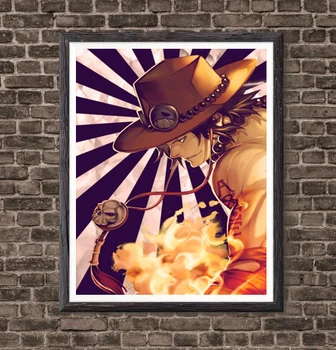 Vienas Gabalas Kardas Roronoa Zoro Anime Plakatas Sienos Nuotraukas Apdailos Drobė Art Print,8 x 10 Cm,Ištemptas ir Pasirengę Pakabinti