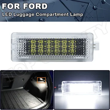 1X 12V LED Bagažo Lempos Interjero Lengvųjų Automobilių Kamieno Skyrelio Šviesos Ford Escape13-20 Sintezės Mustang Dėmesio 12-18 C-Max Tranzito