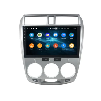 DSP Android 9.0 Nr. Automobilių DVD grotuvas GPS navigacija Honda MIESTAS 2006-2013 m. auto radijas stereo multimedia player galvos uint 64GB