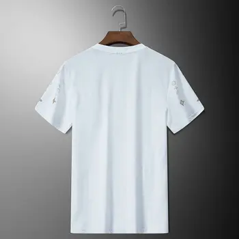 Karšto prekės Diamond Prekės ženklo Vyrai basic Print Vyrai T-Shirt O-Kaklo Vasaros vyriški Marškinėliai Vyrų atsitiktinis Medvilnės Marškinėliai Vyras Tees Viršuje M-XXXL