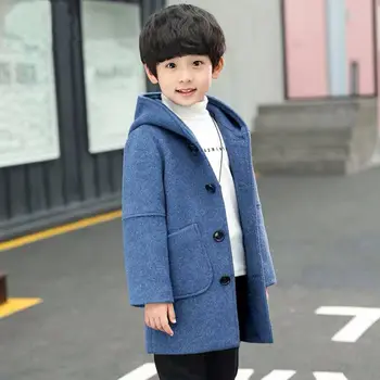 Berniukai vilnoniai paltai 2020 naują pavasario ir rudens drabužiai berniukas striukė vaikams, vilnoniai paltai vyrų vilnonis paltas