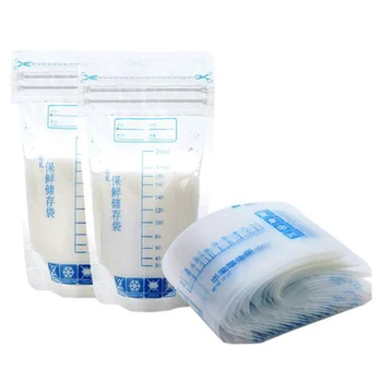 30 Vienetų 250ml Pieno Šaldymo Maišeliai Motinos Pieno Kūdikio Maisto produktų Laikymo Motinos Pieno Laikymo Maišelis BPA Free Kūdikis Saugus Šėrimas Krepšiai Šerti