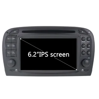 Aotsr Android 8.0 Automobilių DVD grotuvas Headunit Mercedes Benz SL R230 SL500 2001-2007 multimedijos radijo Navigacijos GPS 2 di