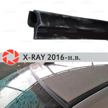 Prekinis, galinis stiklo verstuvai, už Lada X-Ray 2016-2019 prekinis, galinis stiklo ruonių apsaugos aerodinaminis lietaus automobilio stilius padengti trinkelėmis