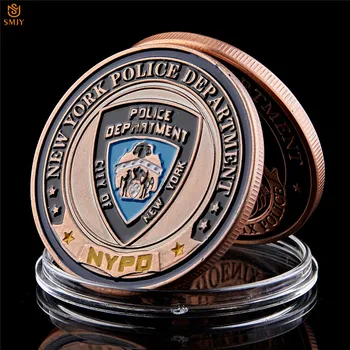 5vnt/Daug JAV NYPD niujorko Policijos Departamento Arkangelo Saint Michael Žetono Iššūkio Kolekcines Monetos