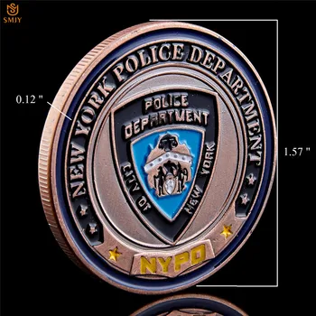 5vnt/Daug JAV NYPD niujorko Policijos Departamento Arkangelo Saint Michael Žetono Iššūkio Kolekcines Monetos