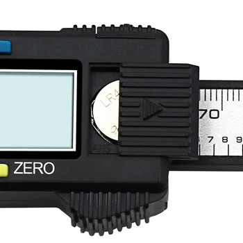 150mm 6 Colių Skaitmeninis LCD Elektroninių Anglies Pluošto Vernier Matuoklis Matavimo Įrankis