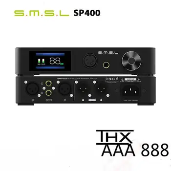SMSL SP400 Visiškai Subalansuotas THX AAA 888 6.5 mm SE XLR Out RCA ir Ausinių Stiprintuvo Hifi Muzikos AMP