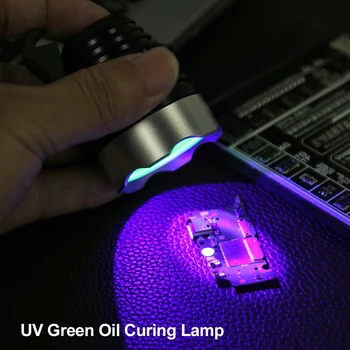 USB Sterilizer UV Ultravioletinės šviesos Žalios Naftos Klijai Kietinimo Lempa Džiovintuvas LED Ultravioletinė Šviesa Sterilizacija Telefono plokštės