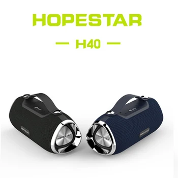 HOPESTAR H40 Nešiojamą Belaidį Bluetooth Garsiakalbį 3D Stereo Soundbar Vandeniui Lauko žemų dažnių garsiakalbis Mp3 Grotuvo Mokestis TF USB