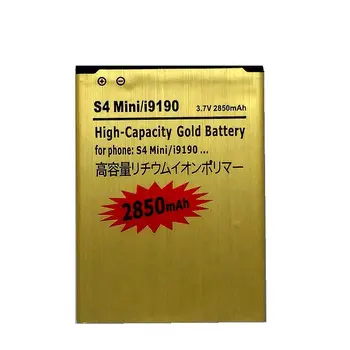 I9190 Baterijos Samsung Galaxy S4 Mini I9198 I9192 i9195 Li Jonų Akumuliatorių Baterijos B500AE Bateriaon Telefono