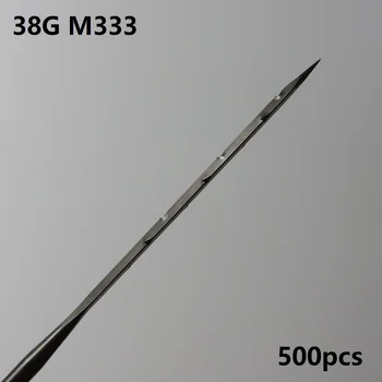 500pcs 38G M333 pajuto adatą merino vilnos pluošto lenkimo adata adata neaustinių