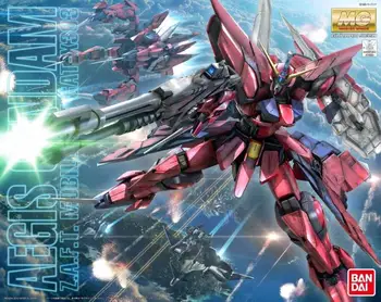 Japaness, BANDAI Gundam SEED MG 1/100 Modelis AEGIS DVIKOVA BUSTER Mobiliojo Tiktų Vaikams, Žaislai