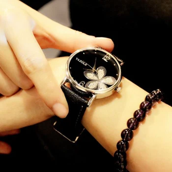 YAZOLE Laikrodžiai Moterų Mados Ponios Žiūrėti Moterų Laikrodžiai Top Brand Prabangus Laikrodis Mados Laikrodis Relogio Feminino Siųsti