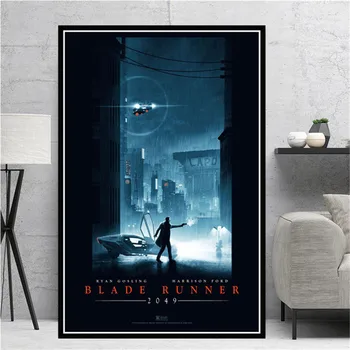 Karšto Filmą Blade Runner 2049 Plakatai ir Spausdina Klasikinis Filmas Dovana Drobės Tapybos Sienos Meno Nuotrauką Kambarį Dekoro Cuadros