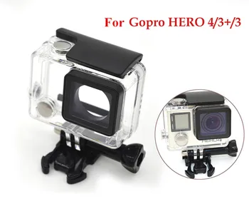 Vandeniui Korpusas Atveju Gopro Hero 3 3+ 4 Povandeninio Nardymo Apsaugine danga Veiksmų Sporto Fotoaparato Priedai