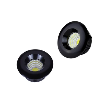 2vnt 3W LED Spot Lempos Mini Šviestuvai Pritemdomi Embedded Žemyn Šviesos AC85-265V Kabineto Patalpų Lubų Ekranas Papuošalai Apšvietimas