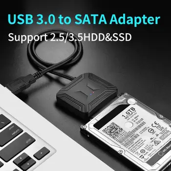 USB 3.0 Prie SATA 3 Kabelis Sata Į USB Adapteris Konvertuoti Laidai palaiko 2.5 