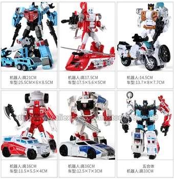 5 in 1 Negabaritinių 32CM Devastator Transformacijos Žaislas Berniukams Anime Robotas Automobilio Baką Motociklo Kablio Modelis Vaikas Veiksmų Skaičiai Suaugusiųjų Žaislas