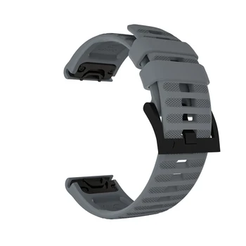 22mm 26mm Silikono Dirželis Greito Atleidimo Watchband Garmin Fenix 6 6X/5X/Fenix 3 3 HR Žiūrėti Juostos Garmin Forerunner 945 935