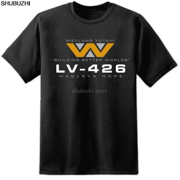Užsieniečių LV-426 Hadleys Tikiuosi, Nostromo Filmo Marškinėliai Weyland Yutani Corp Pakto Cool Atsitiktinis pasididžiavimas marškinėliai vyrams Unisex Naujas sbz1204