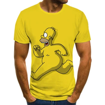 2020 metų vasaros naują anime vyriški T-shirt 3D mados trumparankoviai marškinėliai street apvalios kaklo marškinėliai atsitiktinis marškinėliai