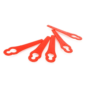 50pcs Plastiko String Žoliapjovės Peiliai Pjovimo Pakeitimo Ašmenų Žolės Pjovimo Peilis Sodo Įrankiai Dalis