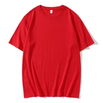 Naujas lašas pečių apvalios kaklo trumpomis rankovėmis T-shirt pagal užsakymą išspausdinti klasės marškinius įmonių grupė Suknelė Siuvinėjimas