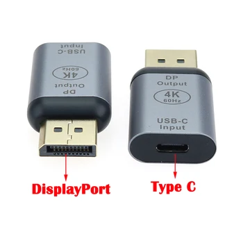 Vaizdo Kabelį, Keitiklio Jungtis USB-C Male HDMI mini DisplayPort VGA, RJ45 Female jungtis, USB C iki Ethernet LAN Tinklo plokštė