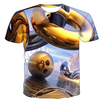 3D Animaciją Spausdinimo Streetwear Men 's and Women 's T - shirts Harajuku T - shirts Juokinga Juokinga Drabužių Paauglys T - shirts