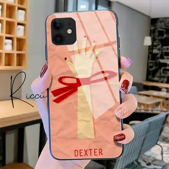 TV Šou Dexter Morgan Telefono dėklas Grūdintas Stiklas iPhone 11 Pro XR XS MAX 8 X 7 6S 6 Plus SE 2020 m. 12 Pro Max Mini atveju