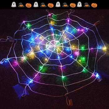 LED Helovinas voratinklyje Kūrybos Helovinas Dirbtinio Apšvietimo LED Žibintai Halloween Party 