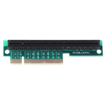 PCI-E 8X į 16X Stovo Adapteris PCI-Express x8, kad x16 90 Laipsnių Kortelę 1U/2U C26