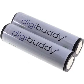 Digibuddy 18650 ličio-jonų baterija ląstelių (įkraunama ličio baterija) Paketas 2uds.