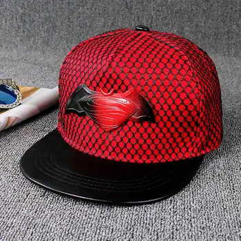 2018 Geometrinis metalo raudona S akrilo Casquette Beisbolo kepuraitę hip-hop bžūp Reguliuojamas Snapback Cap Kepurės vyrams ir moterims