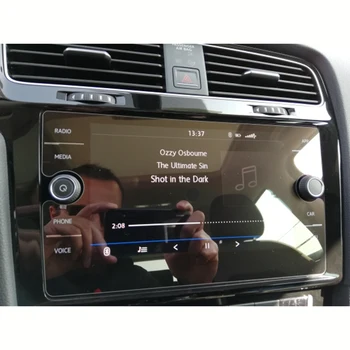 8 Colių Volkswagen T-ROC 2018 Automobilių GPS Navigacijos Grūdintas Stiklas Screen Protector HD skaidri Plėvelė, Anti Scratch Guard Automobilių lipdukas