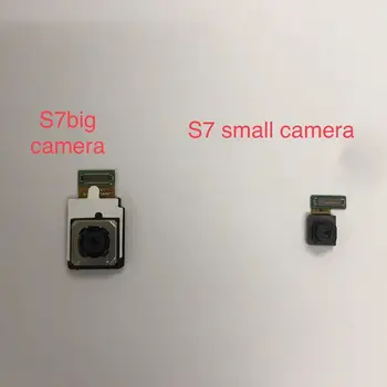 Atgal didelis Pagrindinis Galinio vaizdo Kamera priekinė kamera Modulis Flex Kabelis Samsung Galaxy S7 G930U S7 Krašto G935U Originalus Pakeisti Dalį