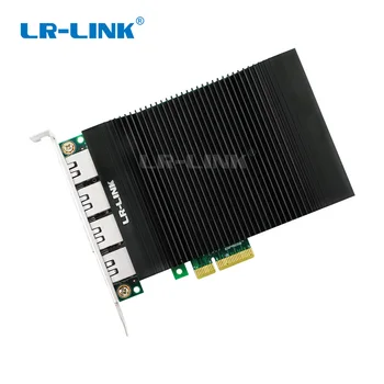 LR-LINK 2005PT PCI-E X4 Quad Port 10/100/1000Mbps Gigabit Ethernet Tinklo plokštė RJ45 Serverio Adapteris NIC Pramoninis Naudojimas Valdyba