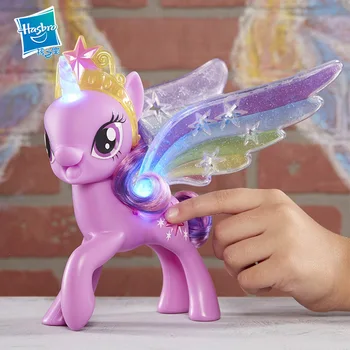Hasbro My Little Pony Žaislai Ponis Svajonė Violetinė Yue Princesė Šviesos Lėlės Draugystė, Magic Rainbow Ponis Modelis dol lGirl Dovana