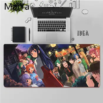 Maiya Aukščiausios Kokybės Higurashi Kai Jie Verkia Didelis Pelės mygtukai PC Kompiuteris kilimėlis Nemokamas Pristatymas Didelis, Mouse Pad Klaviatūros Kilimėlis
