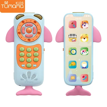Atnaujintas Kūdikių Telefono Žaislas Mobilųjį Telefoną Vaikams Telefono Žaislas Anksti Švietimo Mobiliojo Žaislas Kinų/Anglų Kalbos Mokymosi Žaislai, Muzikos